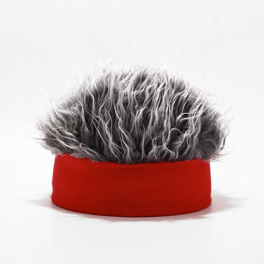 Knitted Unisex Winter Wig Cap / Landlady Cap