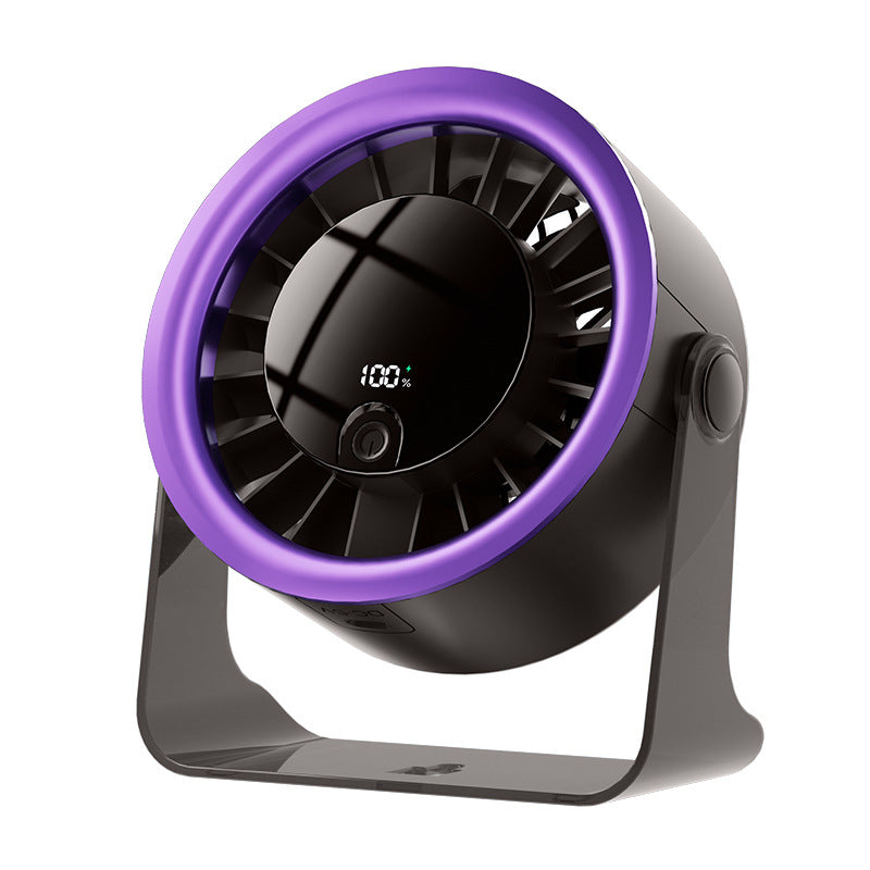 USB Digital Desk Fan with 100 Speeds
