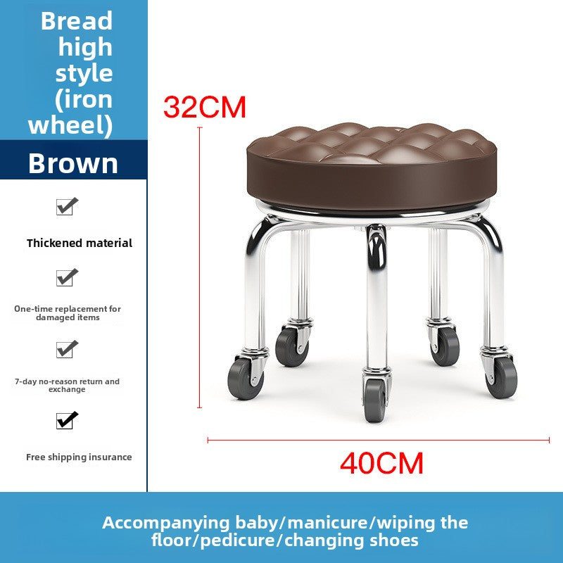 Rolling Round Stool
