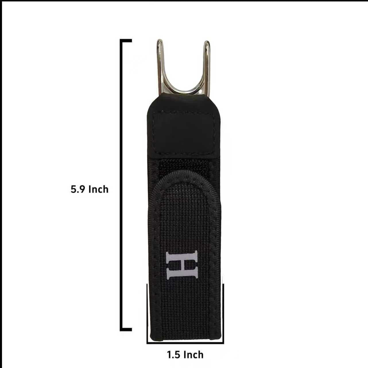 Adjustable Pants Belt Loop Strap with Iron Hook NO LOGO