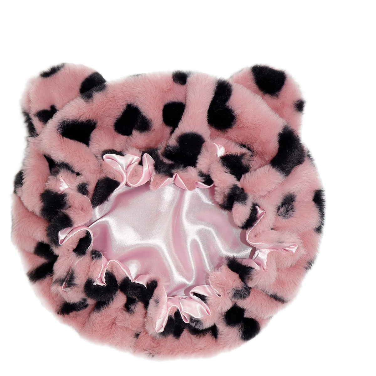 Plush sleeping cap