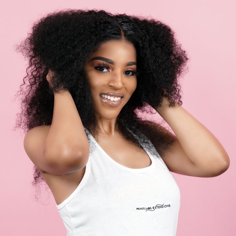 Afro Kinky Curly 100% Human Hair Bundles