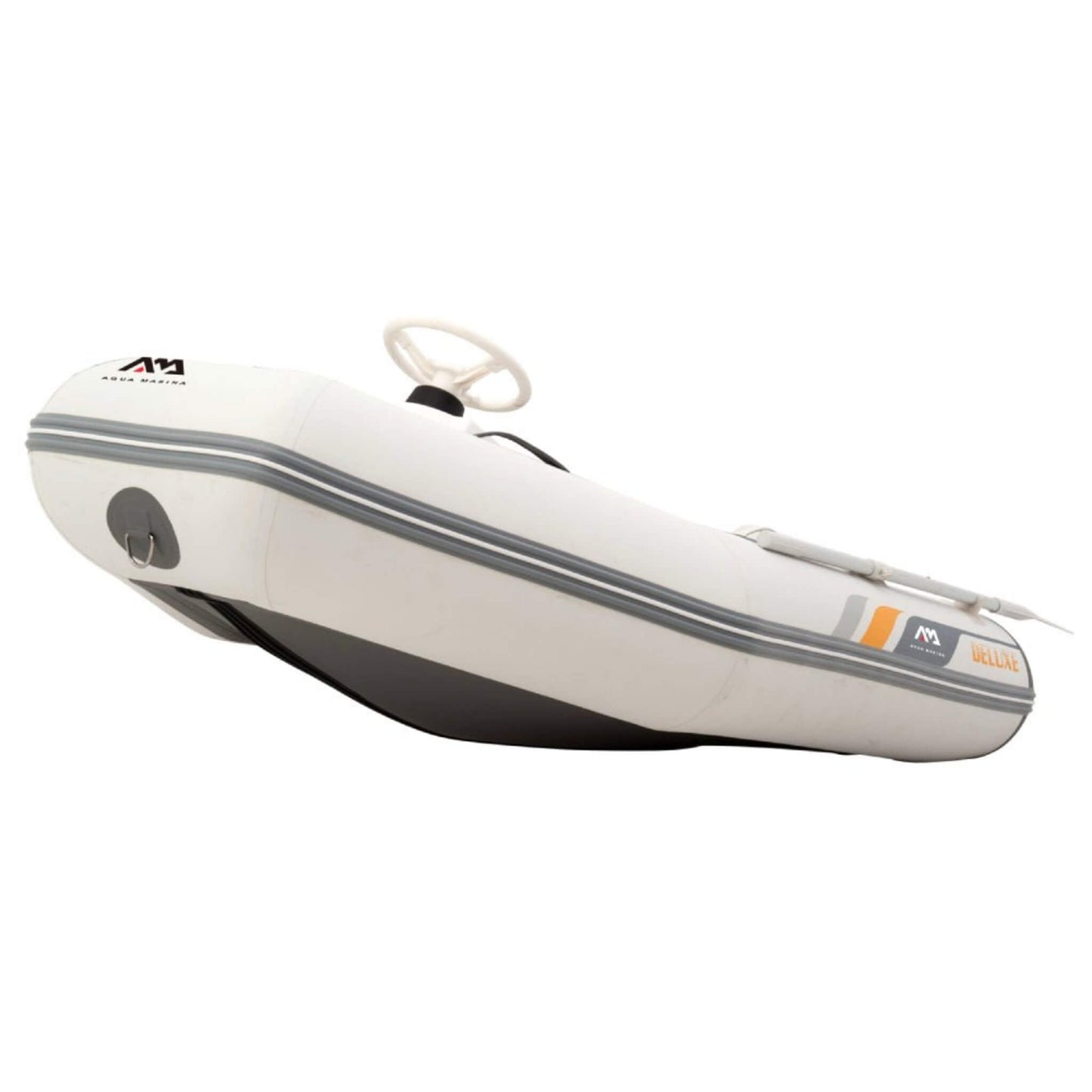 Aqua Marina A-Deluxe 4-Person Inflatable Speed Boat With Comfortable Rowing Seat And Adjustable Center Feet, 8FT  (SAK20456)