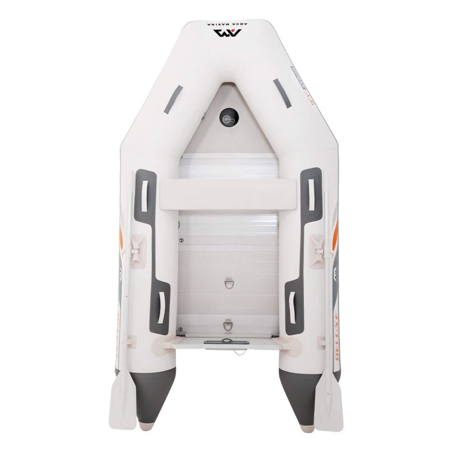 Aqua Marina A-Deluxe 4-Person Inflatable Speed Boat With Comfortable Rowing Seat And Adjustable Center Feet, 8FT  (SAK20456)