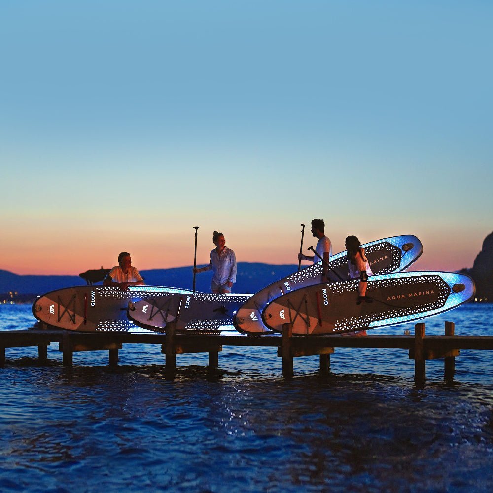 Aqua Marina Glow BT-24GL All Around ISUP With Ambient Light System And Safety Leash, 10FT (SAK48269)