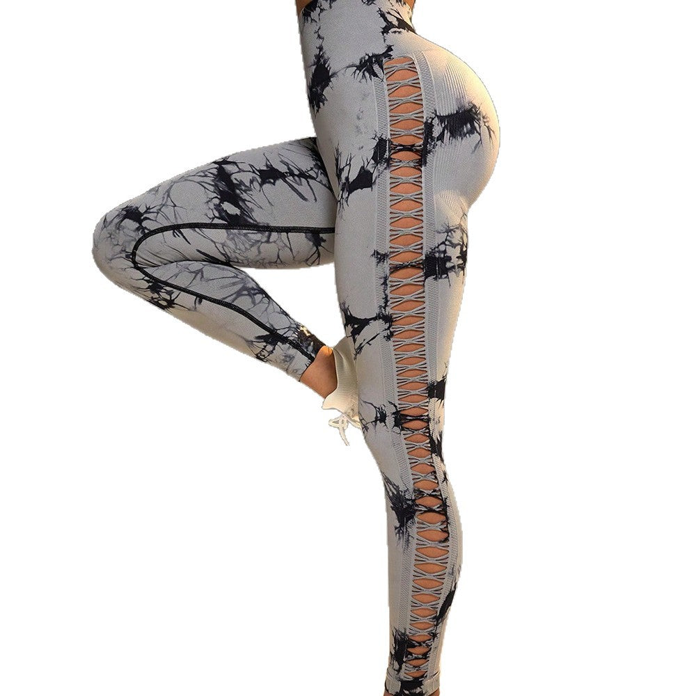 High Waist Yoga Leggings with Butt Lifting Design