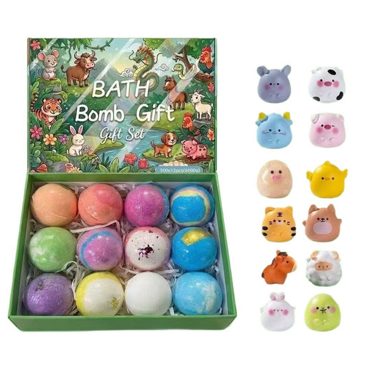 Bath Balls with Hidden Toys
