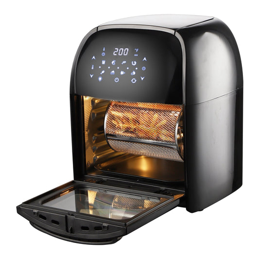 Supersonic National 3-In-1 12 Qt Air Fryer - Dehydrator - Rotisserie Oven (NA-3004AFR)