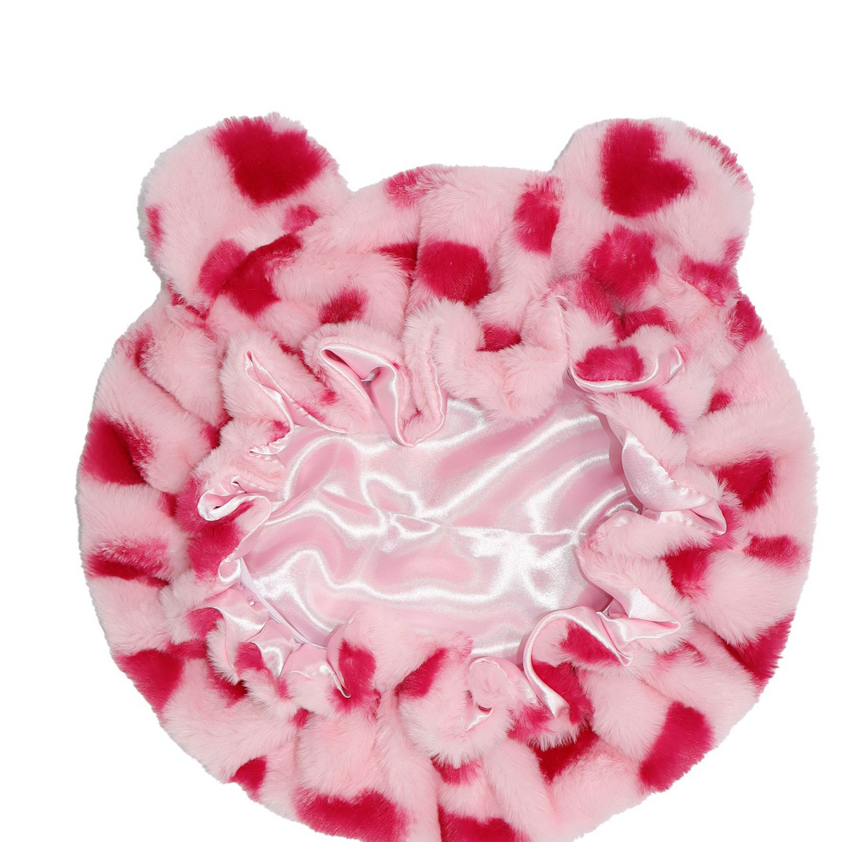 Plush sleeping cap
