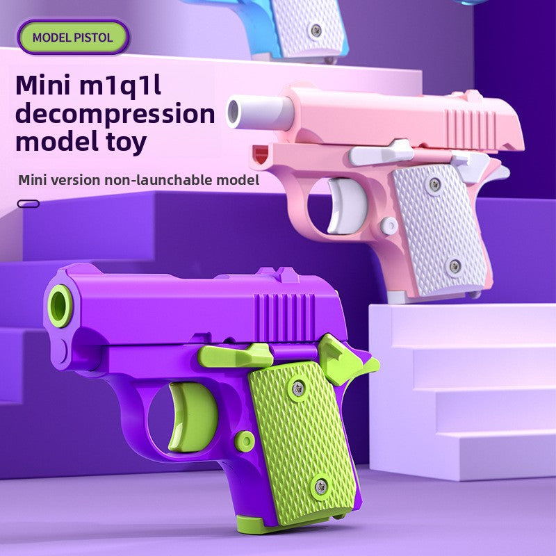 3D Printed Noise Maker Gravity Toy Pistol