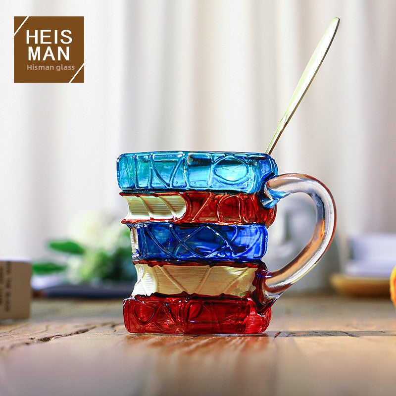 Book Shaped Ceramic Coffee Mug