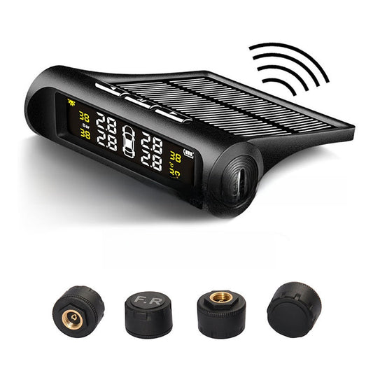 Solar Powered Car Tire Pressure Monitoring System