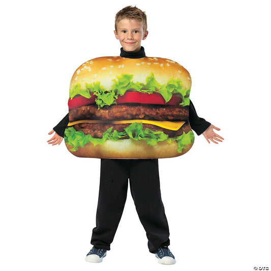 Kid's Size Cheeseburger Costume - Medium