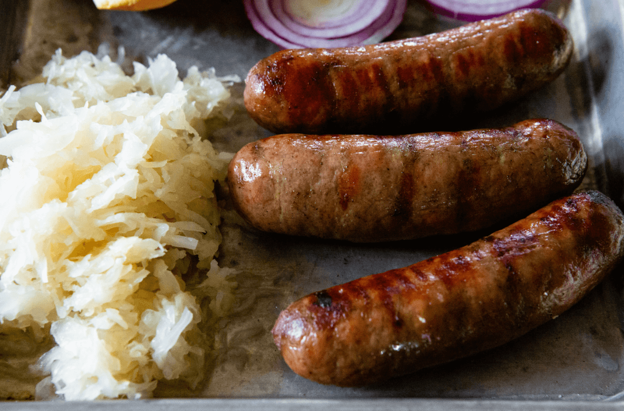 Wagyu Bacon Cheeseburger Bratwurst