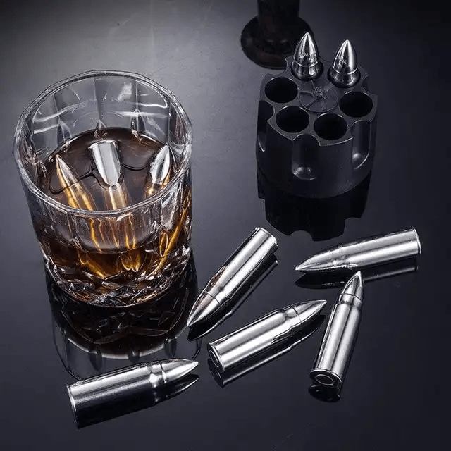 Bullet Whiskey Ice Cube Chilling Gift Set