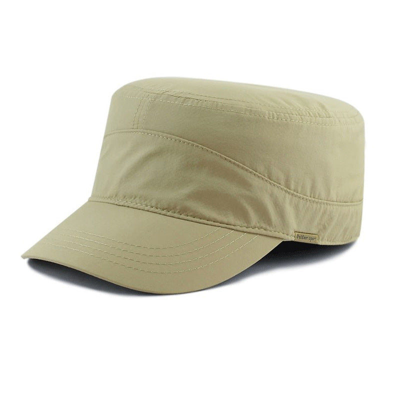 Flat-Crown Men's Hat