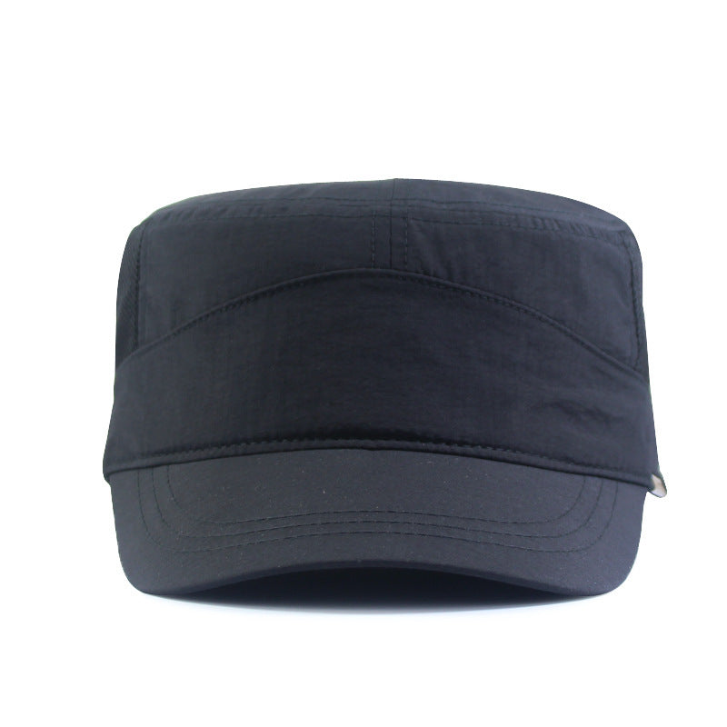Flat-Crown Men's Hat
