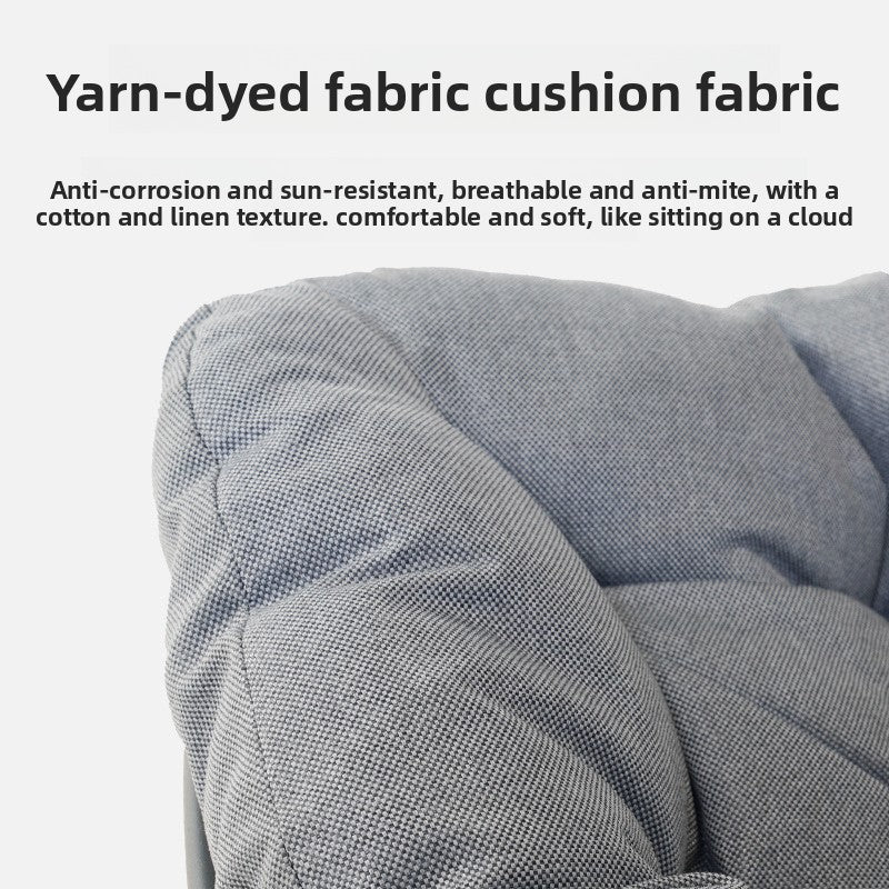 Rocking Lounge Chair with Water-Resistant Cushion