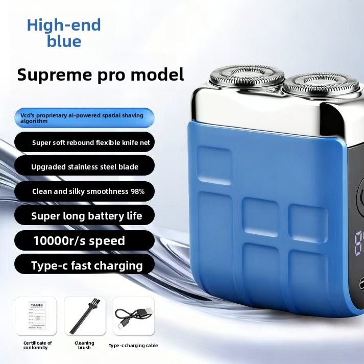Barber Shaver Portable USB Rechargeable Electric Shaver