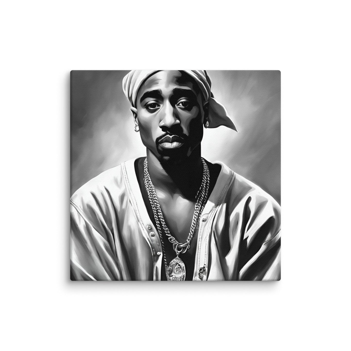 Tupac Portait on Canvas
