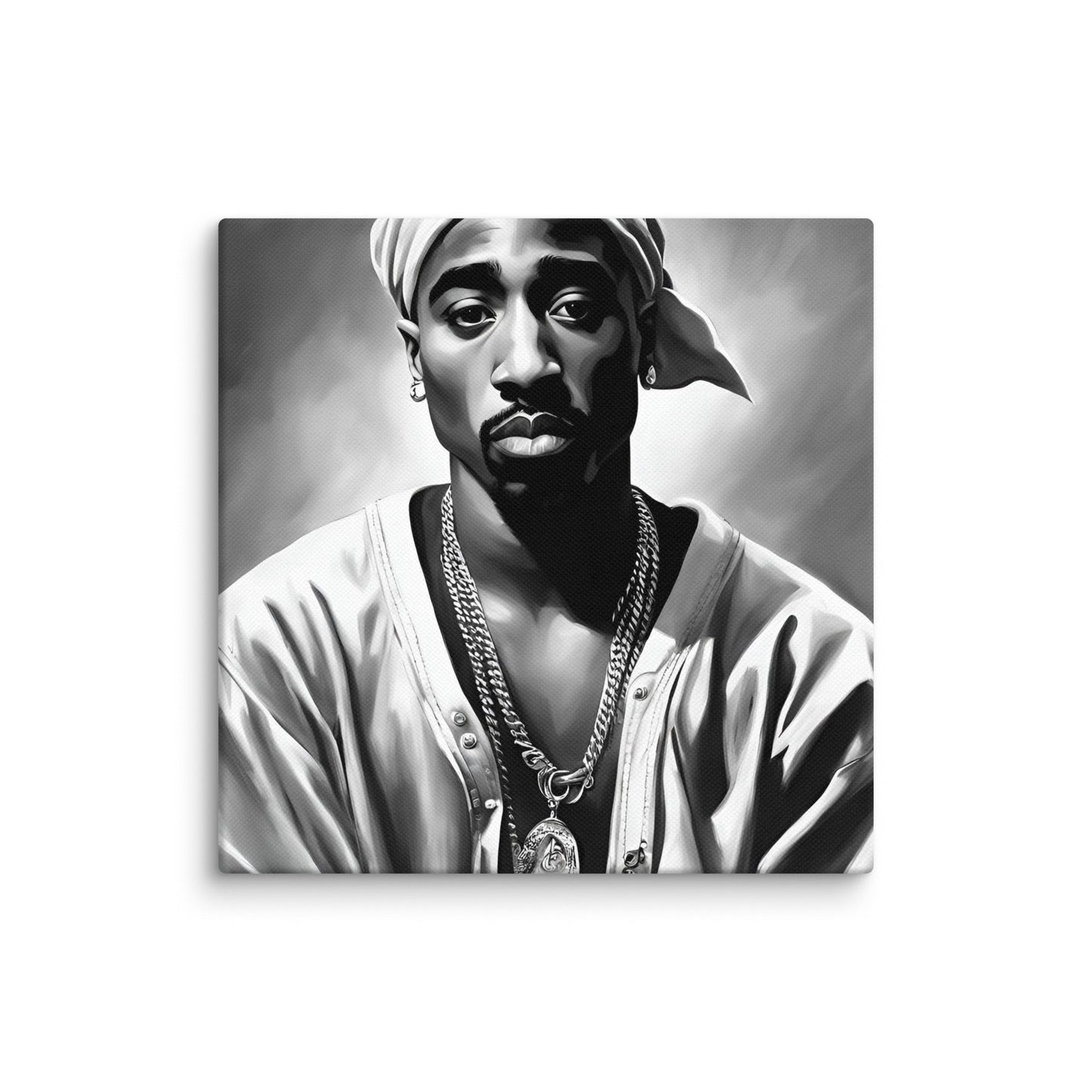Tupac Portait on Canvas