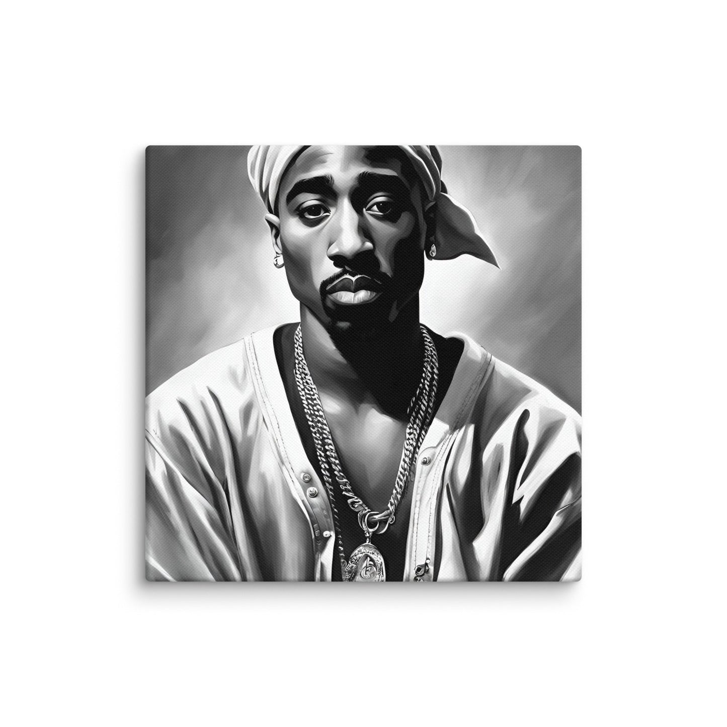 Tupac Portait on Canvas