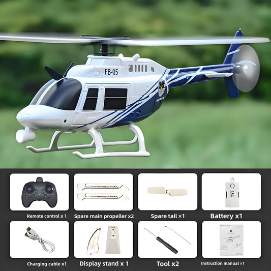 Remote Control Helicopter with Optical Flow Positioning