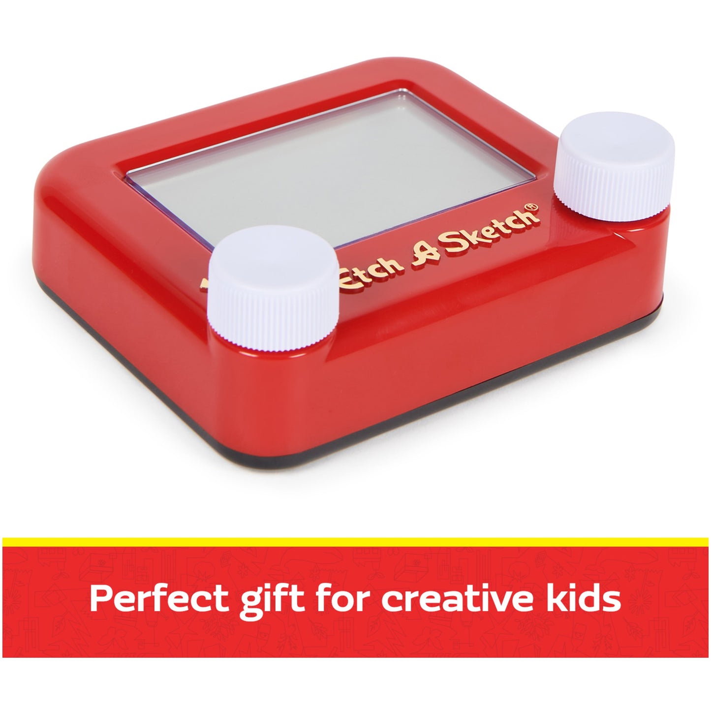 Etch A Sketch Pocket – Classic Magic Screen Drawing Toy Made with 76% Recycled Plastic | Portable, Screen-Free Creativity for Kids Ages 3+