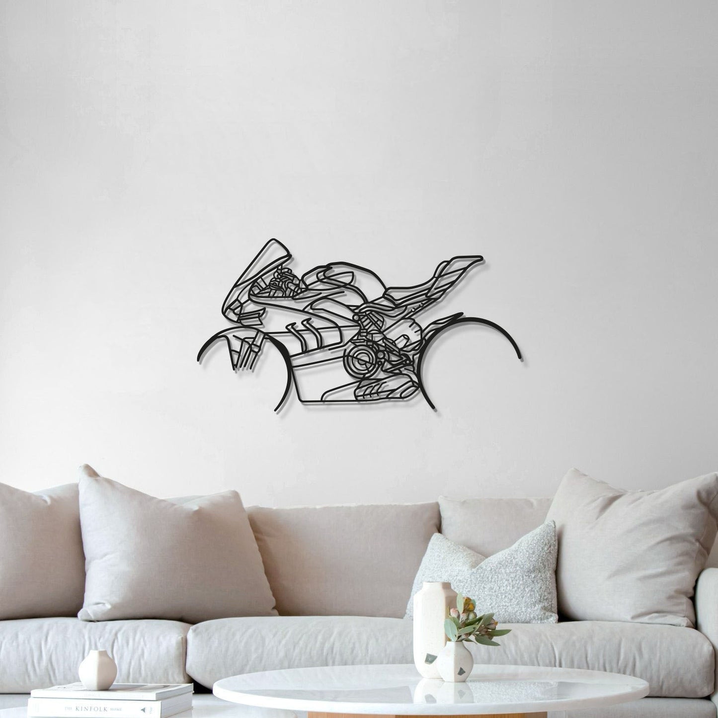 V4SP Metal Motorcycle Wall Art Limited Stock - MT1105