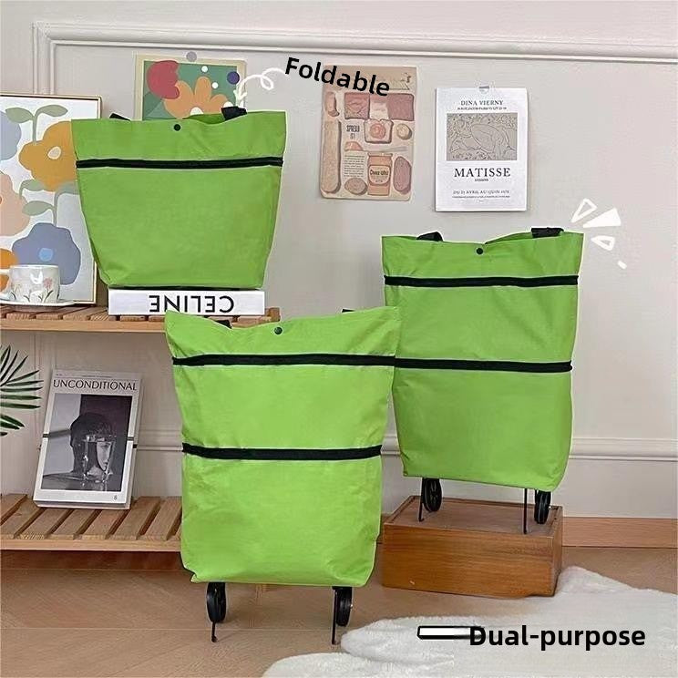 Foldable Carry Cart and backpackable design
