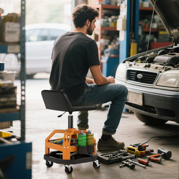 Rolling Creeper Garage Stool