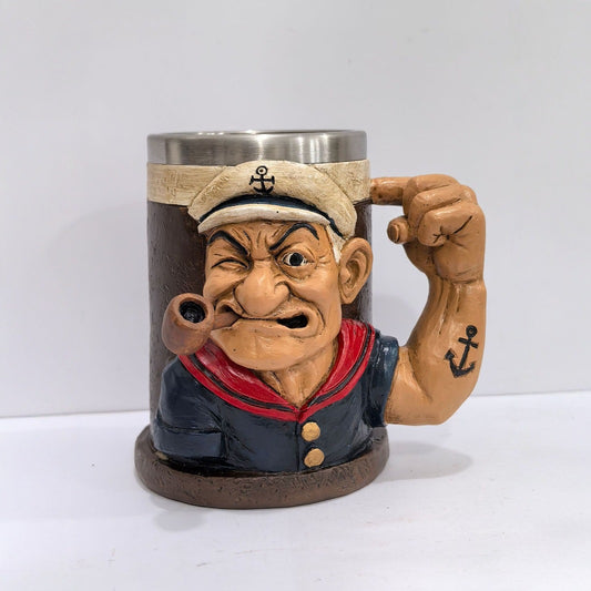 3D Popeye Power Mug Coffee Cup