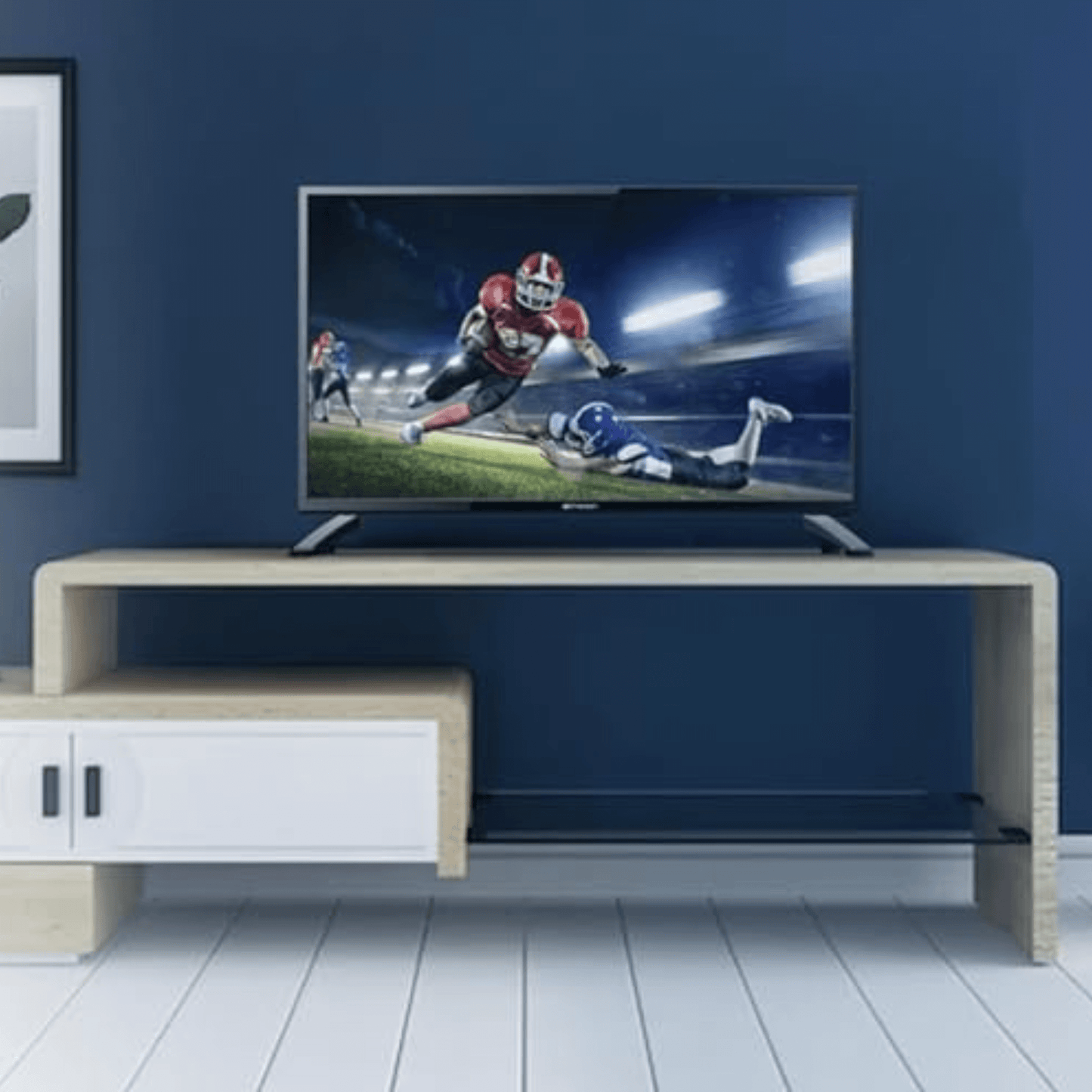 Emerson 24" Class Smart HD LED Television ***WITH BUILT IN DVD PLAYER*** and 12V DC Car Adapter