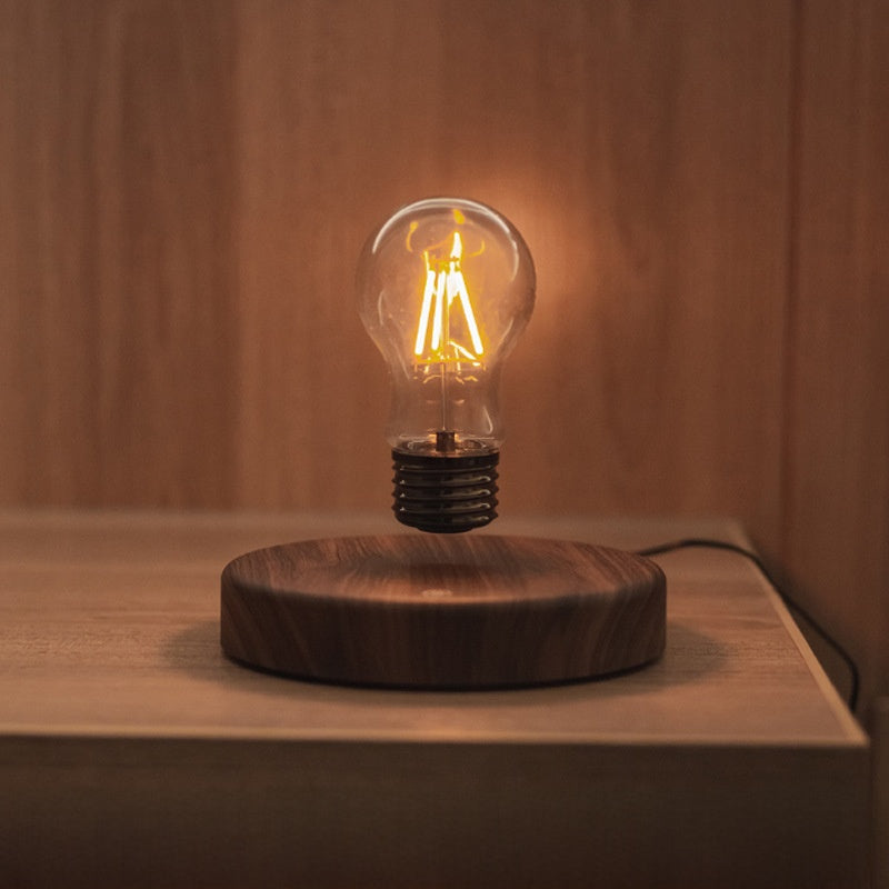 magnetic floating light bulb