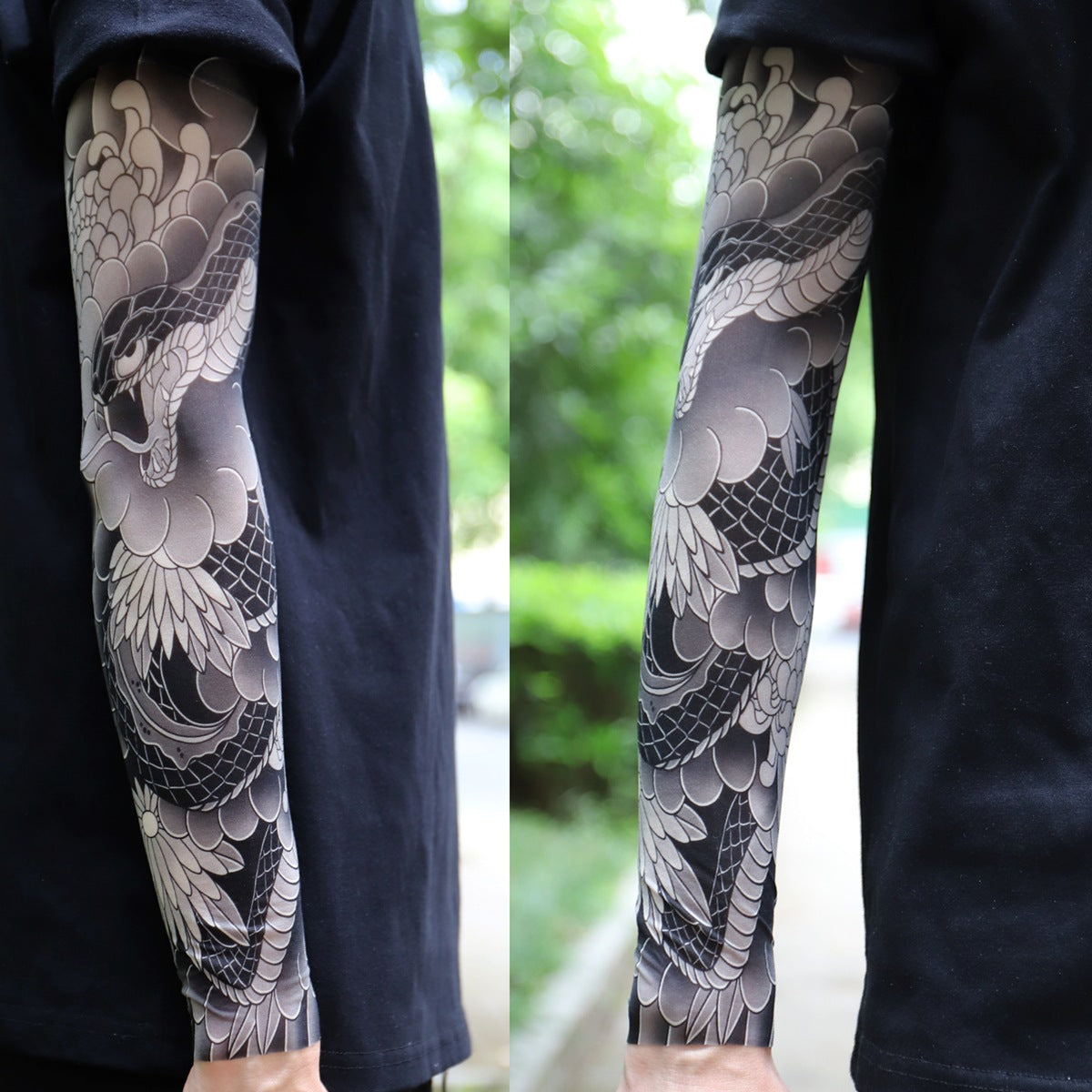 Realistic tattoo Arm sleeves