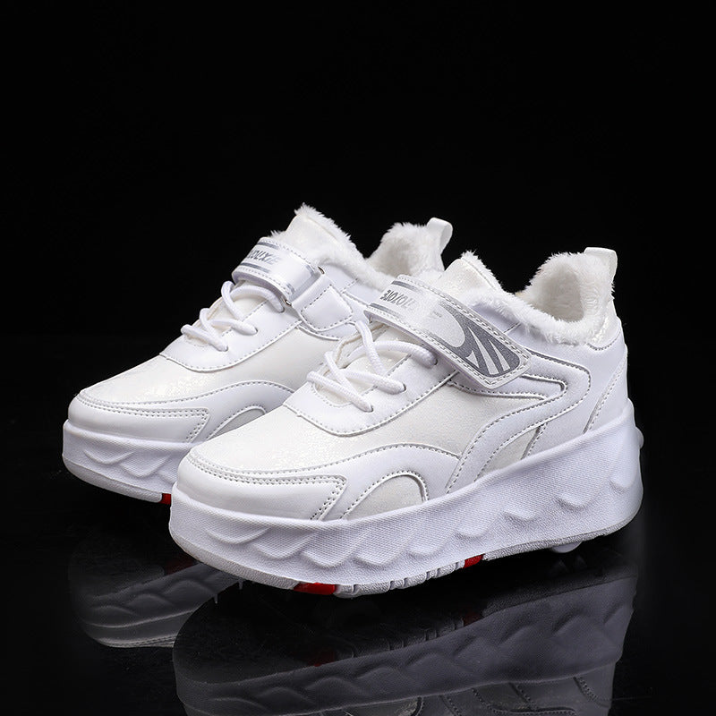 LED Flash Rolling Shoes