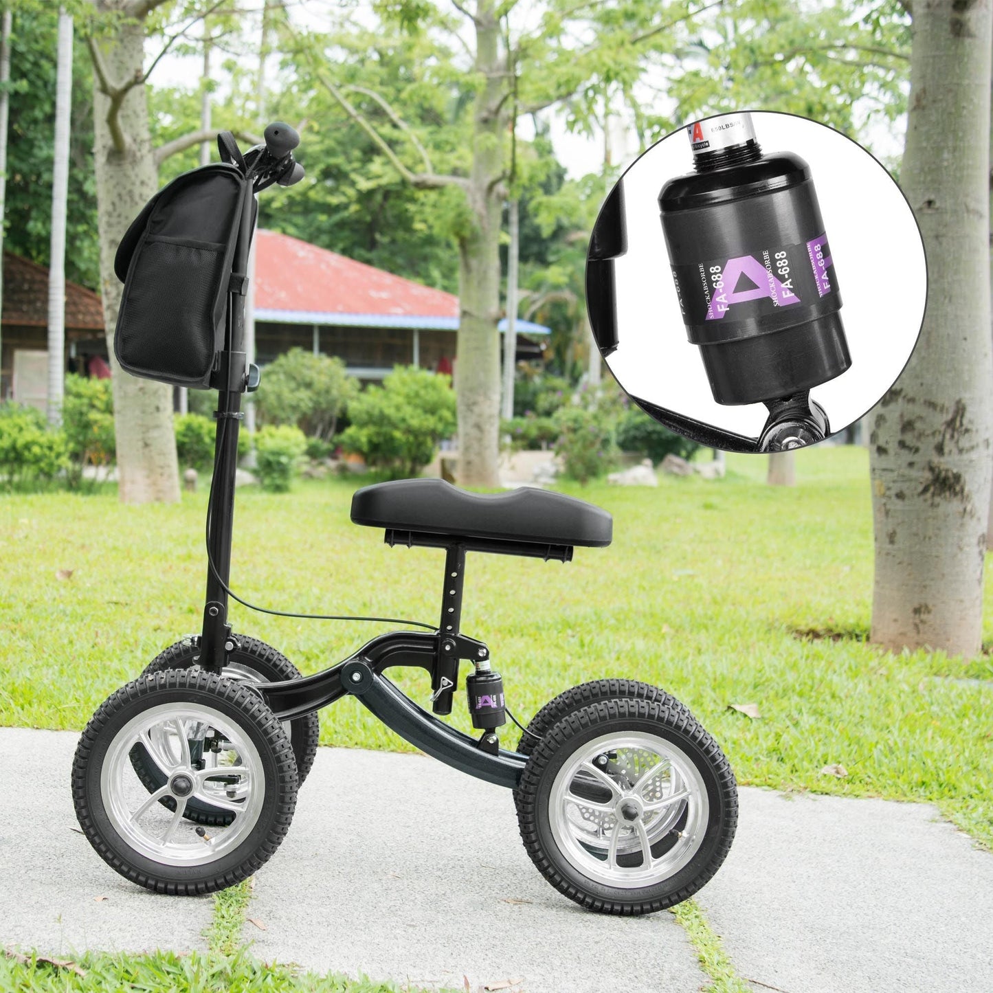 aluminum knee scooter