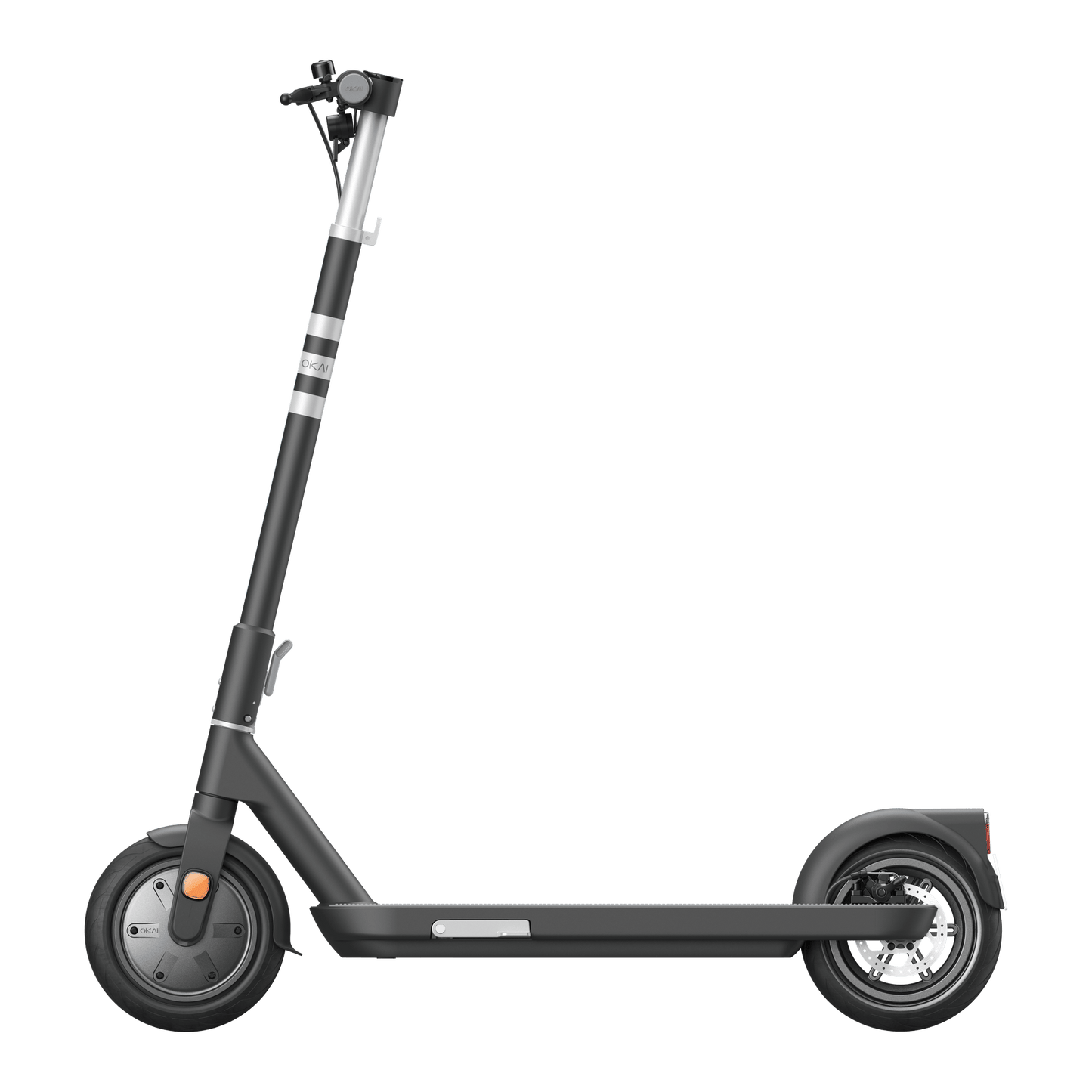 Foldable Electric Scooter w/18.6 Miles Max Operating Range & 15.5 mph Max Speed - Black