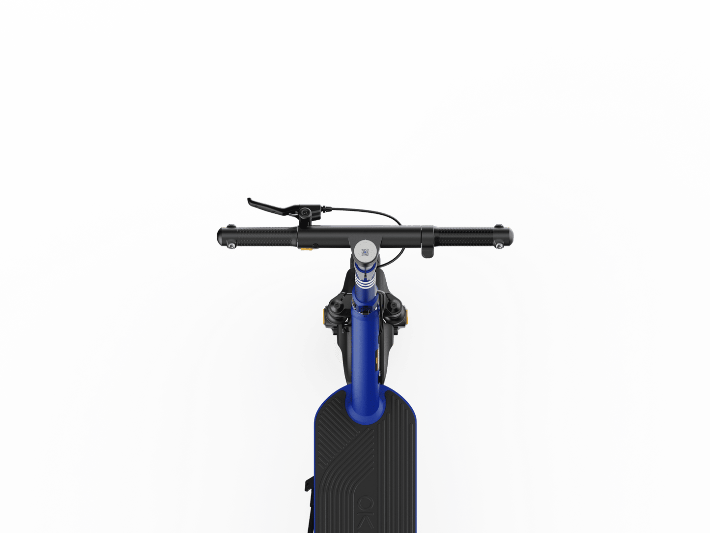 Dual-Suspension Electric Scooter w/ hoverboard43.5 Miles Max scooter Operating Range & 24 mph Max Speed - Blue