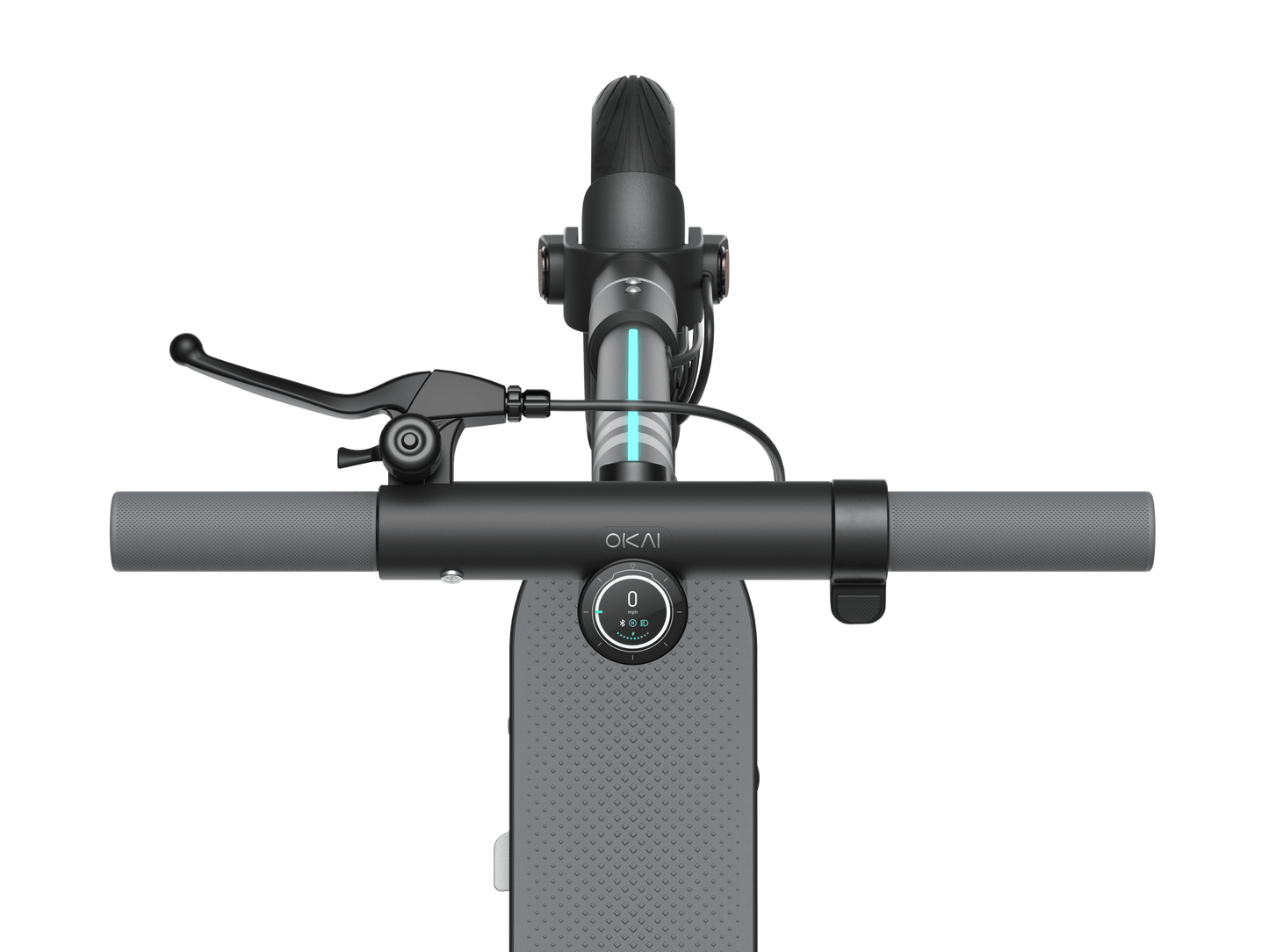 Foldable Electric Scooter w/18.6 Miles Max Operating Range & 15.5 mph Max Speed - Black