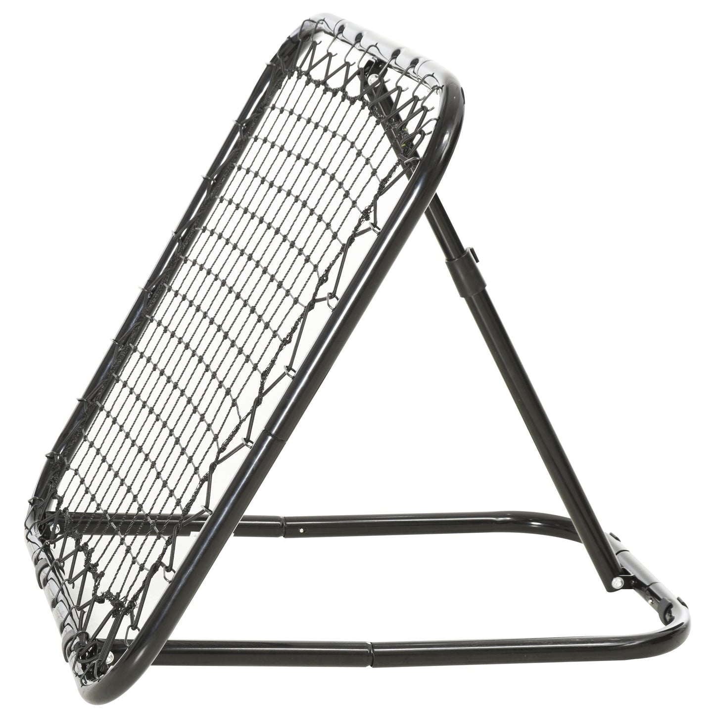 Soozier Adjustable Soccer Rebounder Portable Training Goal for Football Baseball Basketball Black