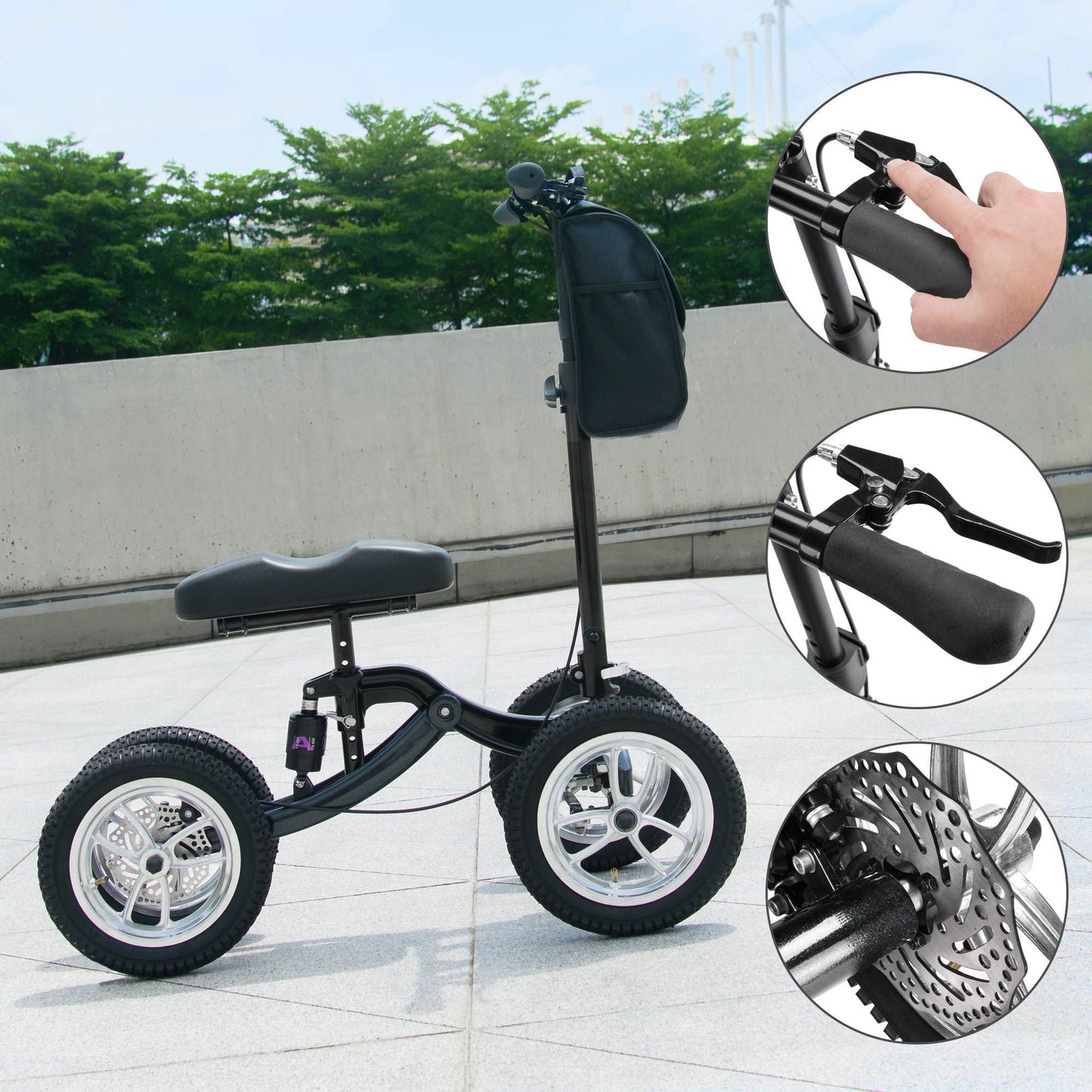 aluminum knee scooter