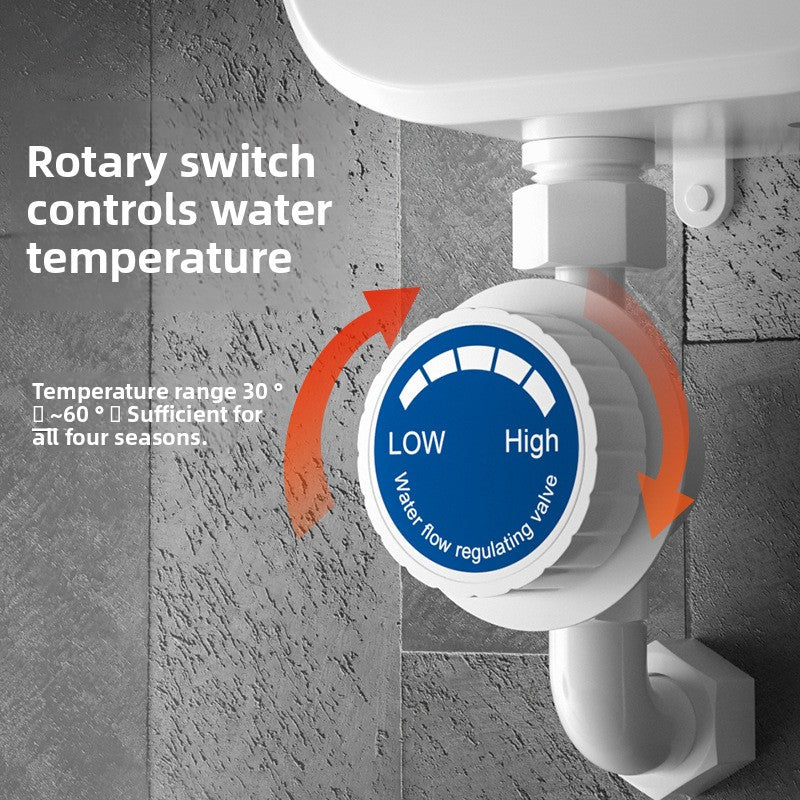 Instant Electric Water Heater with Shower Kit