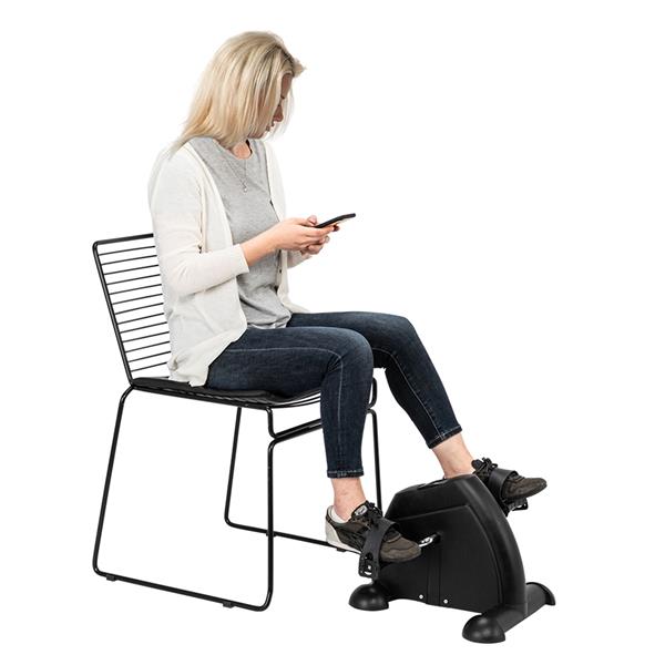 Hands Free Mini Exercise Bike Black