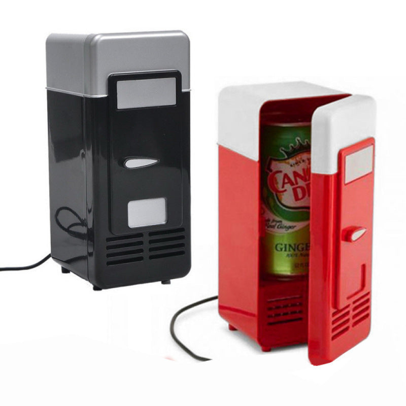 Mini inner-container hot or cold settings desktop small refrigerator