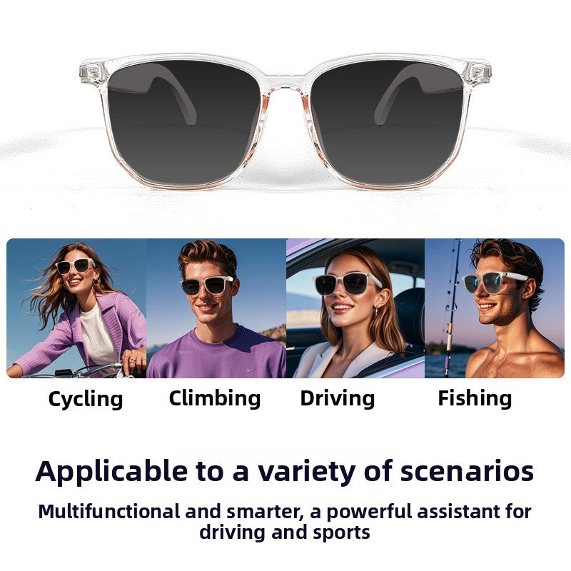 Bluetooth Smart Glasses with Interchangeable Lenses