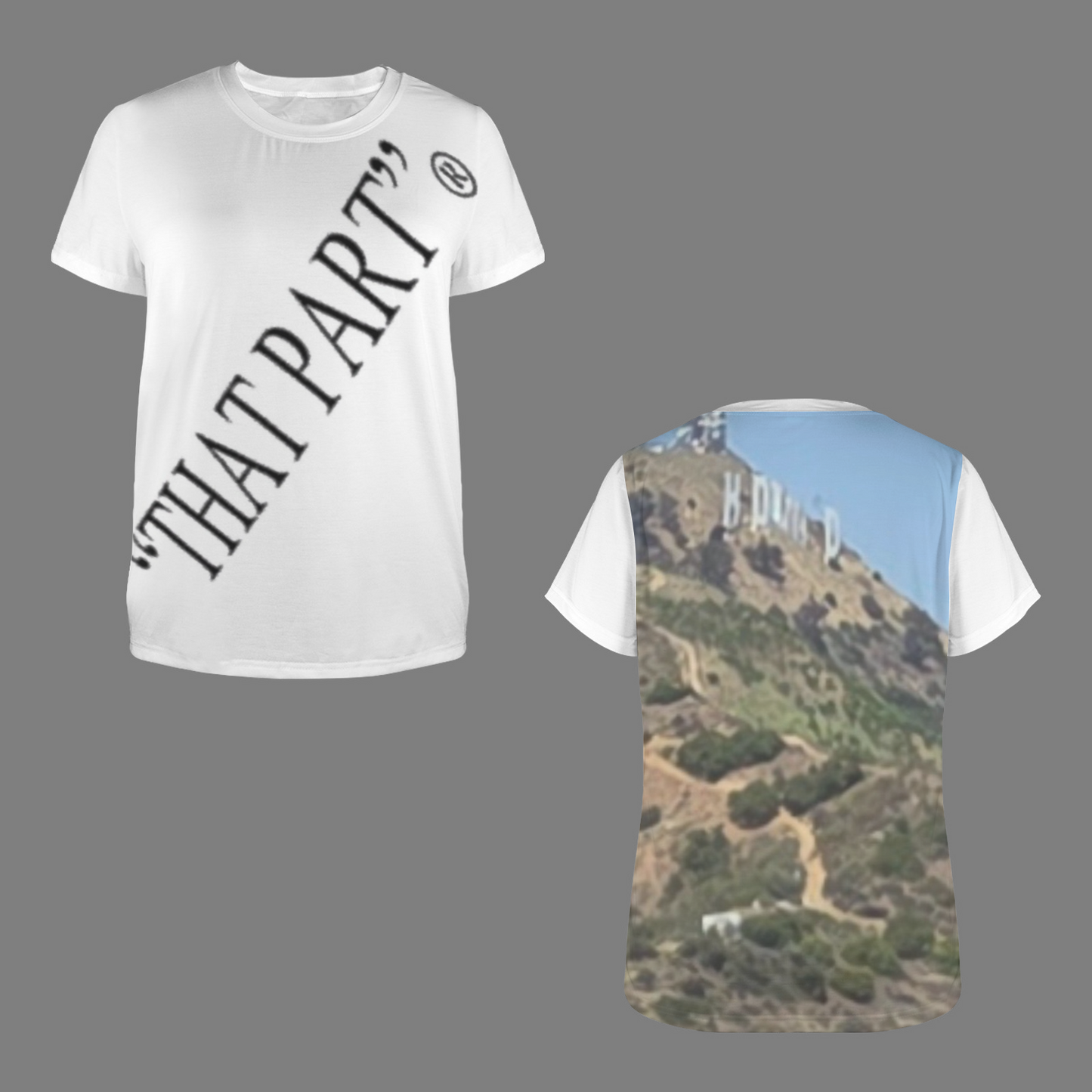 4 store Hollywood Sign Crewneck