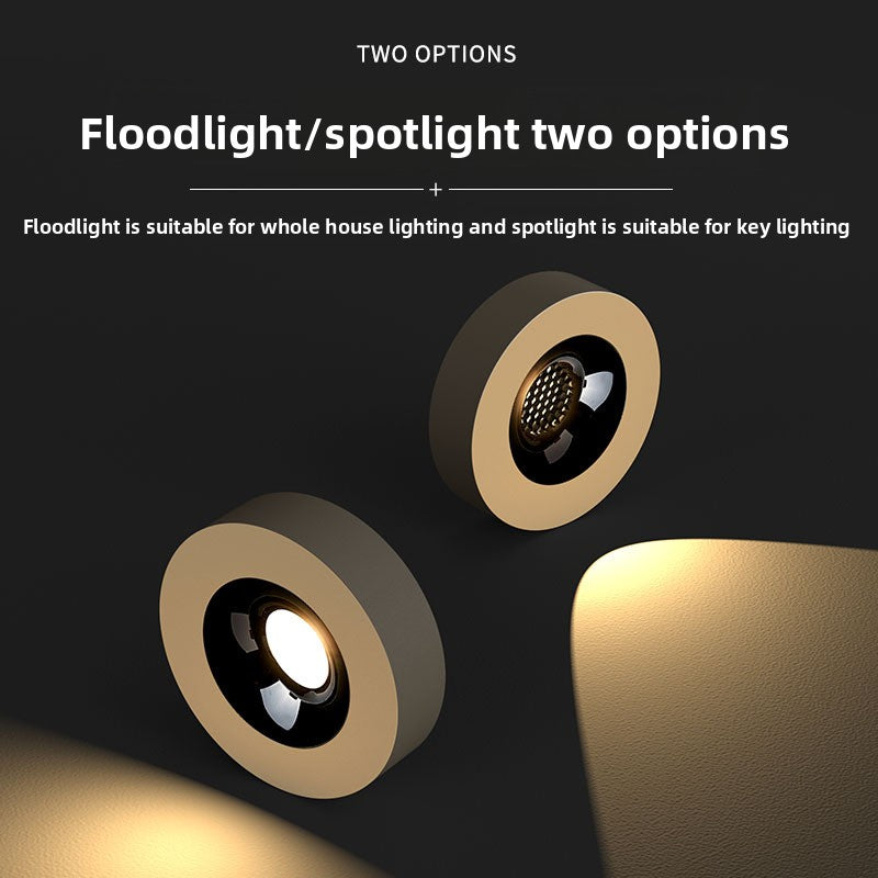thin Surface-mounted Anti-glare LED Spotlight