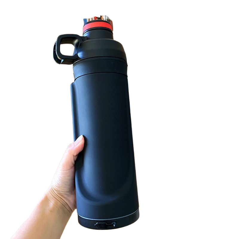 Hidden Compartment Layer Leak-proof Sports Water Bottle