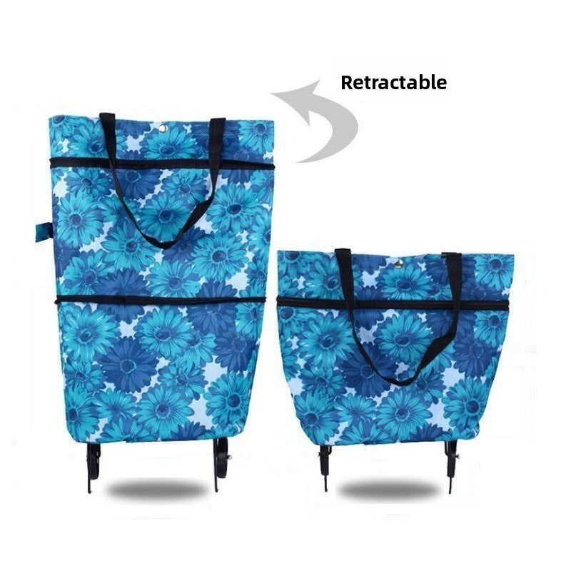 Foldable Carry Cart and backpackable design